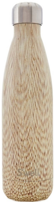 S'well Textile-Sailcloth 美國時尚不鏽鋼保冷保溫瓶 17oz, 1個, 500ml, 淺棕色