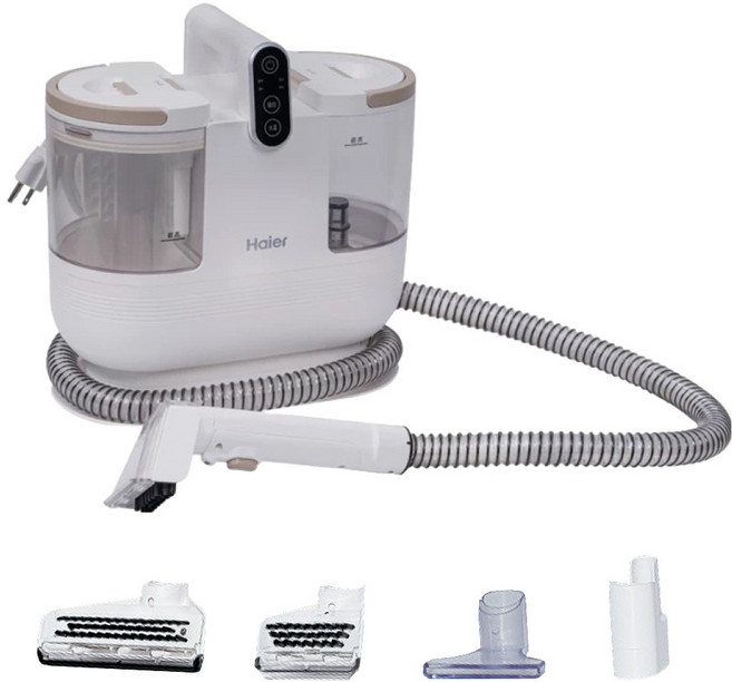 Haier 海爾 白小梅防黴織物清潔機 內附4種刷頭, R6, 漢玉白