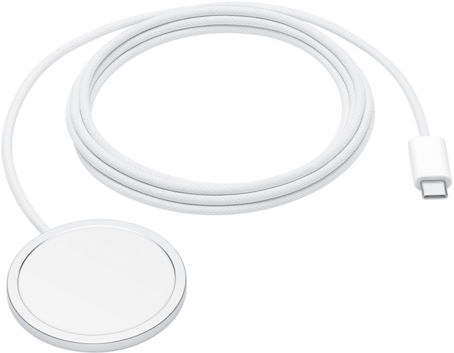 Apple 台灣公司貨 2025 MagSafe 充電器 2m, 白色, 1個