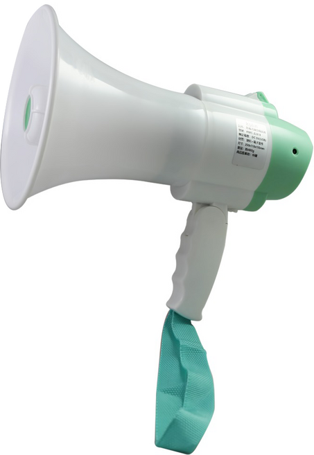 Kolin 歌林 充電式錄音喊話器, 1個, KMC-ZJ318, 白色