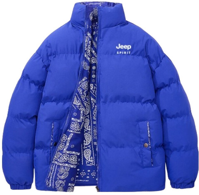 Jeep 男女通用 Easy Puffer 鋪棉夾克