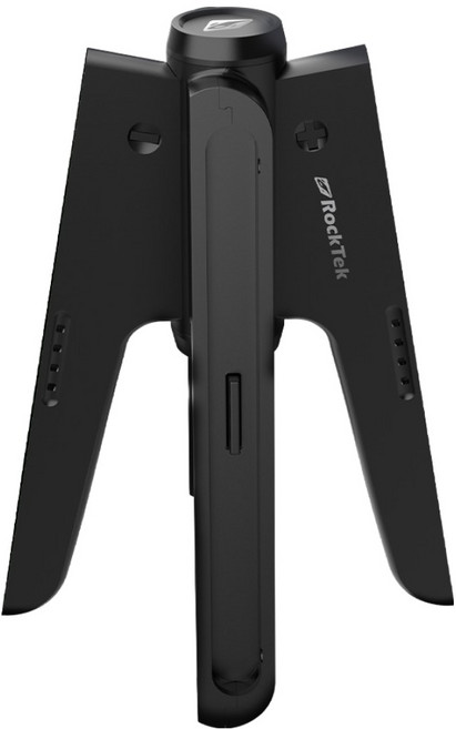 RockTek 雷爵 Switch 2 Joy con 四充智能充電座 不含Joy con, NS-P4, 黑色, 1個