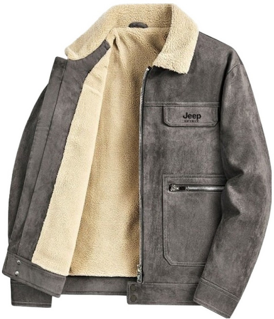 Jeep Spirit 男女通用 人造羊毛內裡 飛行員翻領夾克