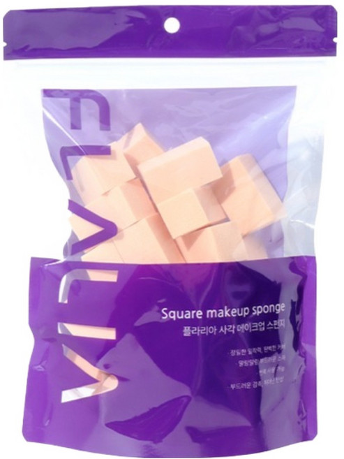 플라리아 사각 스펀지 30p, 1개