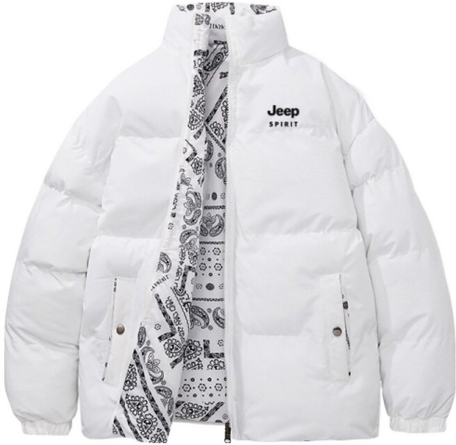 Jeep 男女通用 Easy Puffer 鋪棉夾克