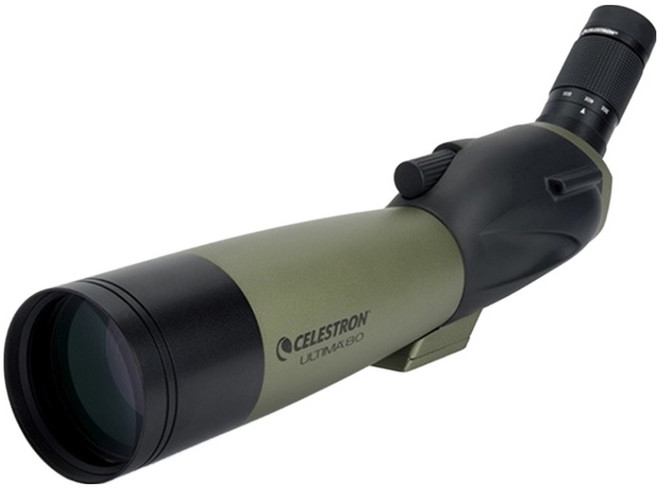 CELESTRON 星特朗 ULTIMA 80 45度 傾斜型單筒望遠鏡 鏡頭 80mm 長 406mm, 1個, 60倍