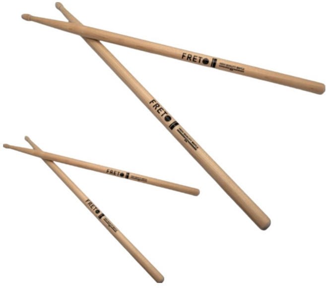 프레토 고급 메이플우드 드럼스틱 드럼채 내츄럴 2p