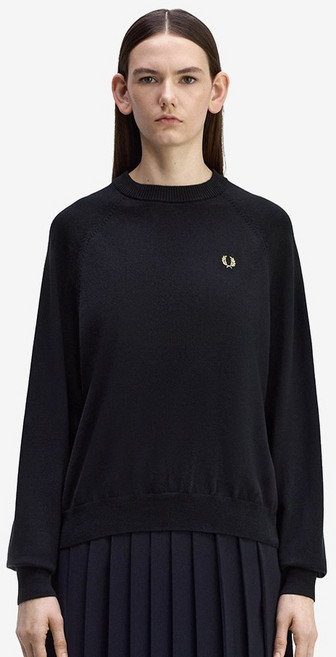 FRED PERRY 女款圓領針織衫 K1117