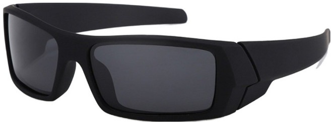 아메리칸로드 아메리칸 스타일 사이클 스포츠 선글라스 HR2473, 블랙다크그레이, 1개