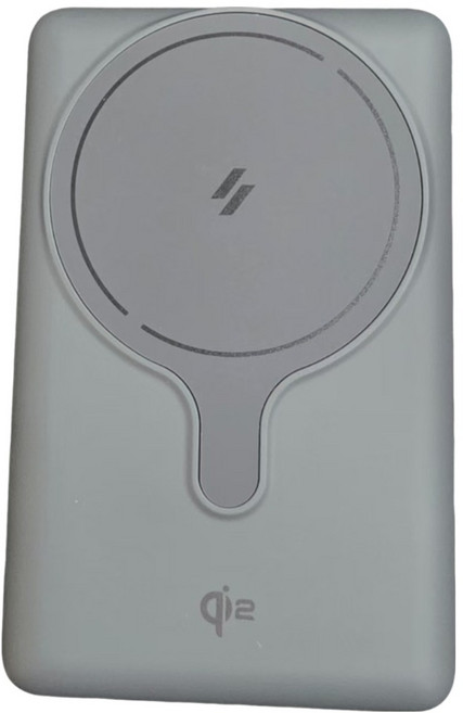 ADAM elements 亞果元素 Qi2支架款行動電源 10000mAh Type-C, VIONTA GQ1, 灰色