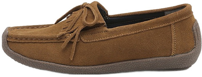 잭앤질 여성용 소가죽 리본태슬 로퍼 JC5520