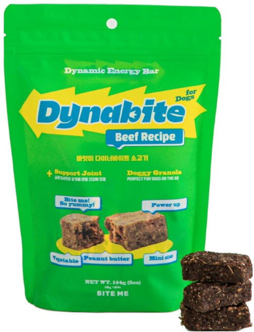 바잇미 강아지 다이너바이트 8p, 소고기, 144g, 1개