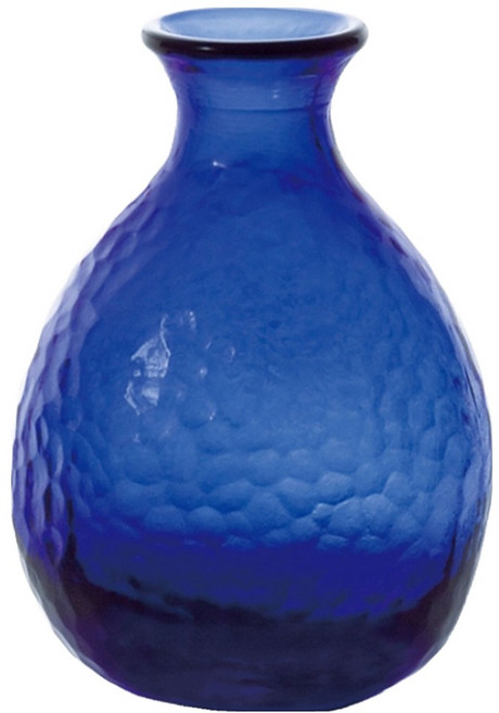 津輕 手作耐熱清酒壺 藍色 190ml, 1個