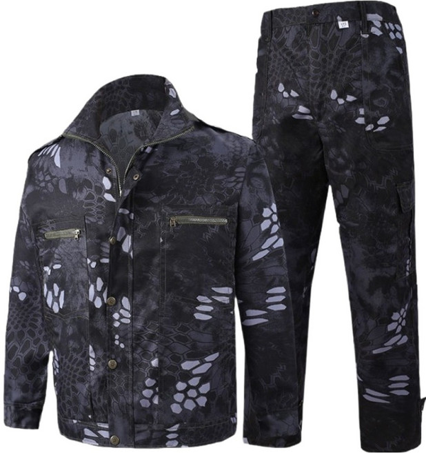 룩히얼 밀리터리 서바이벌 게임 전투복 상하의 세트, 아나콘다카모