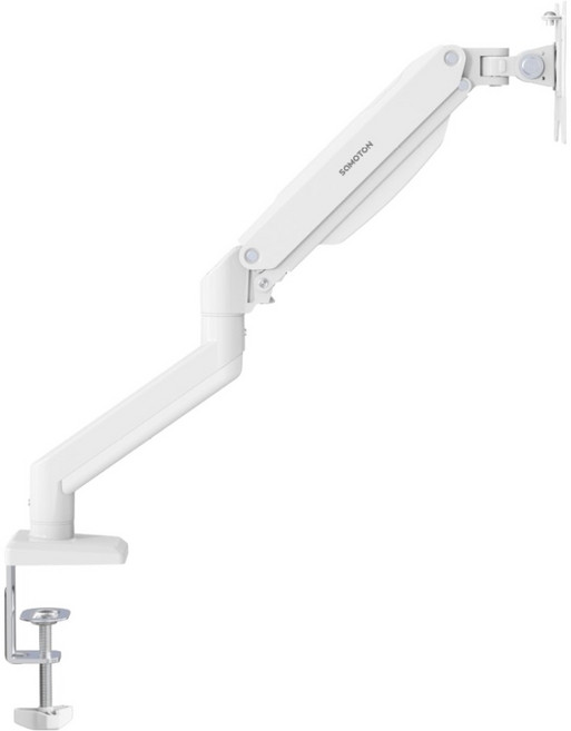 SAMOTON 氣壓式螢幕支架 MVO-5-1S, 1個, 白色