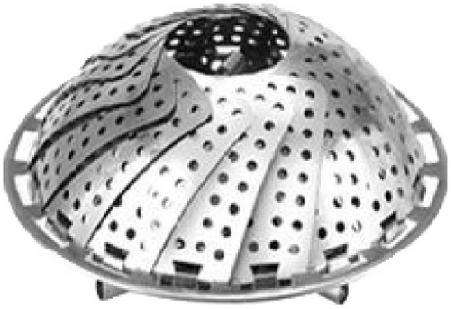 데일리코 심플 스텐 접이식 찜기 대, 1개, 30cm