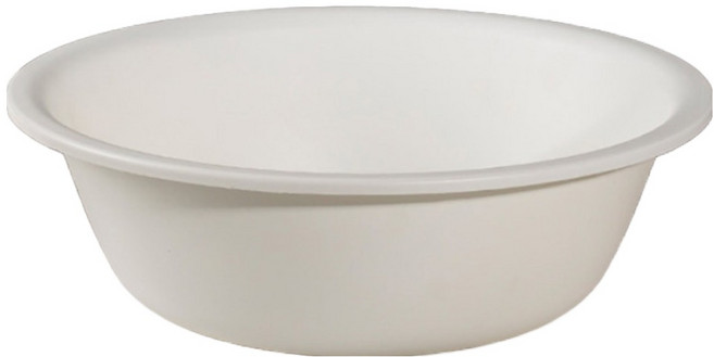 모나코올리브 라파스텔 라운드 대야 대형(37.2 x 37.2 x 13.5 cm), 화이트, 1개