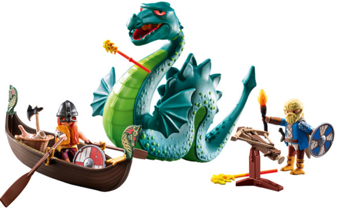 플레이모빌 바이킹과 바다 괴물 피규어 71830, 1개