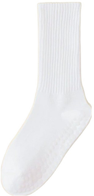 셀리빙 여성용 댄스 요가 필라테스 논슬립 중목 양말