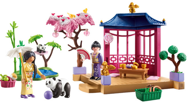 플레이모빌 판다와 정원 피규어 71762, 1개