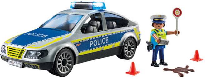 플레이모빌 경찰 순찰차 피규어 71729, 1개
