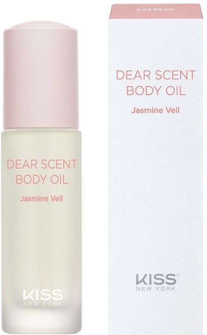 KISS NEW YORK 珍貴香氛多效身體油 茉莉輕紗, 30ml, 1個