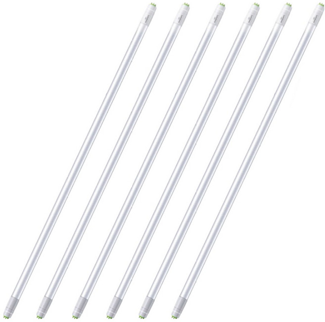 루미트론 LED직관 형광등 T8 18.5W, 주광색, 6개