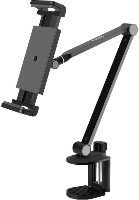 SaMOTON 薩摩頓 夾桌式手機平板支架, 1個, 黑色, UTA-3 B
