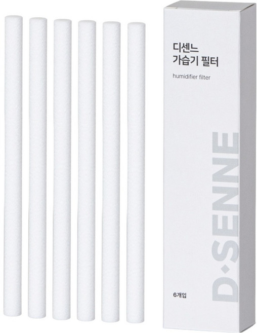디센느 미니 가습기 필터 리필용, 6개, DSHU001