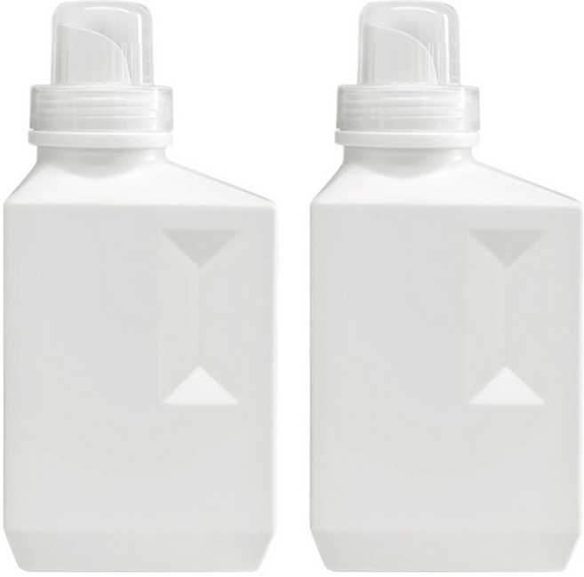 빅벅 세제 리필 플라스틱 소분용기 1000ml, 2개
