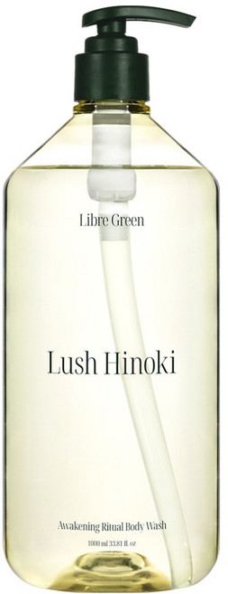 Libre Green 覺醒儀式沐浴露 繽紛檜木, 1L, 1個