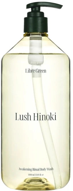 리브레그린 어웨이크닝 리추얼 바디워시 러쉬 히노끼, 1L, 1개 - 쿠팡