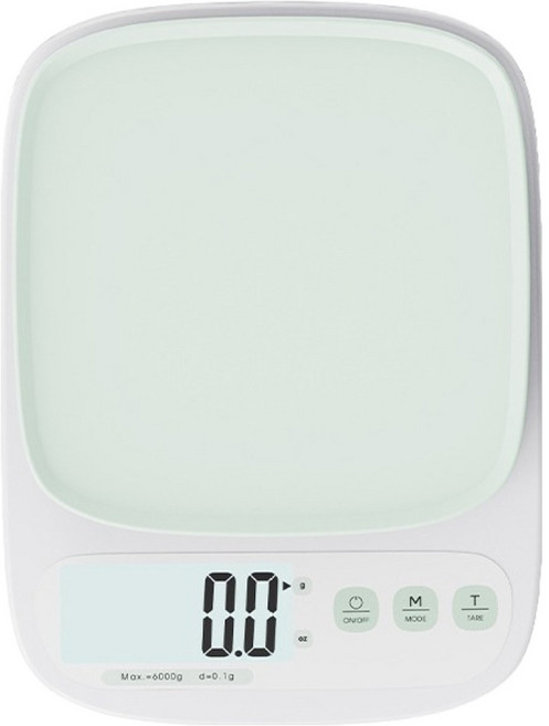 SUNORO 3kg 0.1g 多功能高精密電子秤 白綠色, 1個, TS-X28