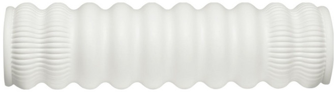 SNPE 웨이브 베개 ABS 플로랄화이트, 1개