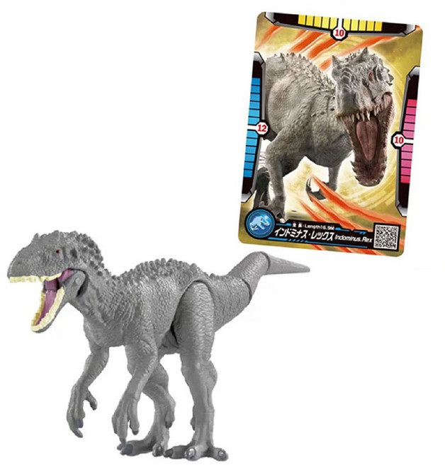 ACADEMY HOBBY MODEL KITS 侏羅紀世界 對戰卡 + 公仔套組 帝王暴龍 S25024, 1套