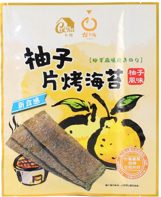 카차 김스낵 유자향, 32g, 1개