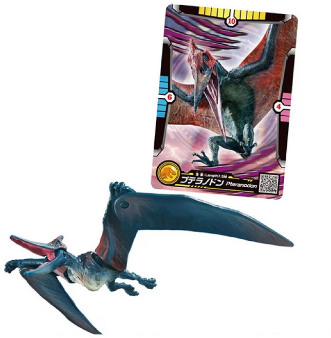 아카데미과학 쥬라기월드 배틀 카드 세트 프테라노돈 피규어 S25031, 1세트