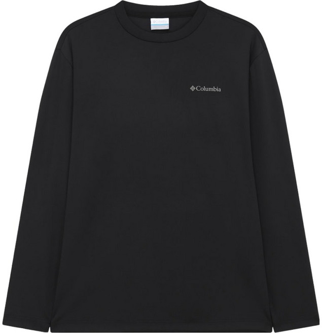 컬럼비아 남녀공용 라운드 긴팔 티셔츠 C64-YMD623