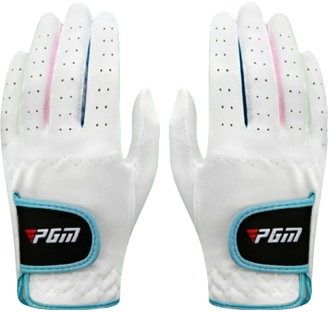 PGM Golf 兒童款超纖布防滑高爾夫手套 PG009, 1套, 白色