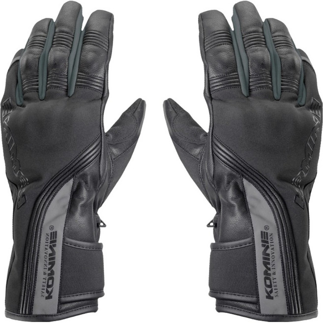 코미네 겨울 방한 글러브 양손 착용 세트 GK-836, BLACK