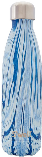 S'well Textile 時尚不鏽鋼保冷保溫瓶 17oz, Santorini, 500ml, 1個