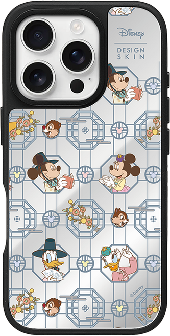 DESIGNSKIN 미러 맥세이프 디즈니 리얼라이프 2 휴대폰 케이스
