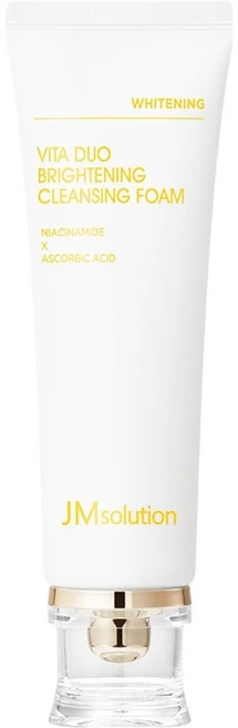 제이엠솔루션 비타 듀오 브라이트닝 클렌징 폼, 1개, 120ml - 쿠팡
