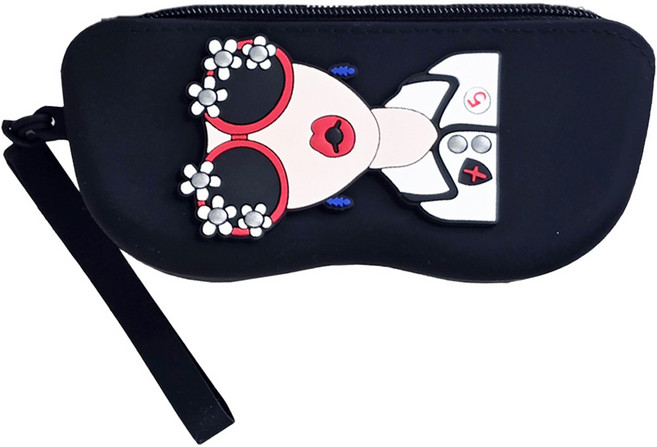 뷰레이터닷컴 말캉 실리콘 안경 선글라스 케이스 17.5 x 8.3x 3.7cm