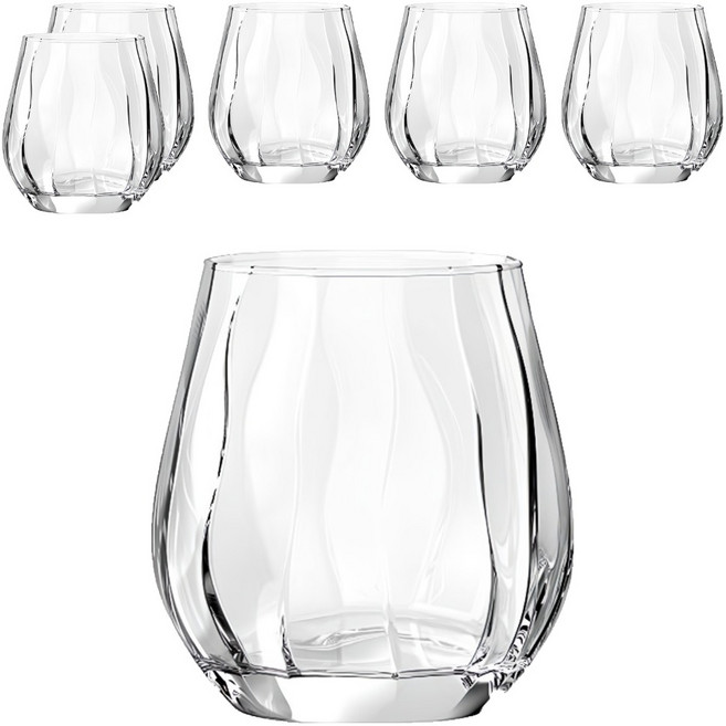 Ocean Glass 邦迪威士忌杯 360ml, 6個