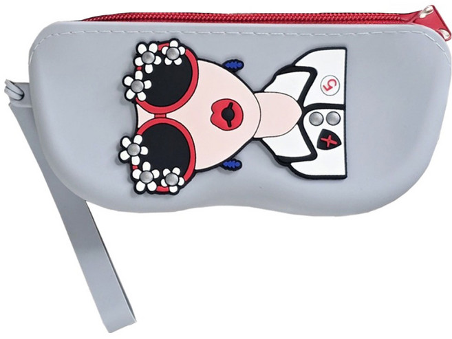 뷰레이터닷컴 말캉 실리콘 안경 선글라스 케이스 17.5 x 8.3x 3.7cm