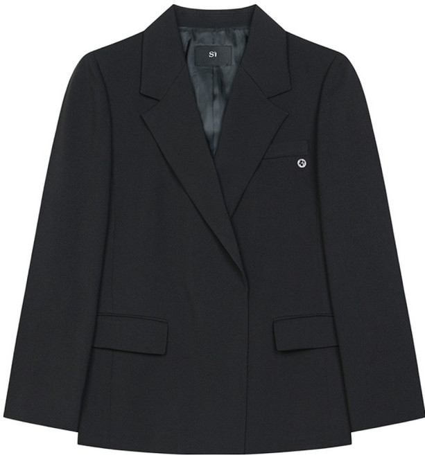 SI 여성용 스트라이프 소매 배색 자켓 SLJAI2110