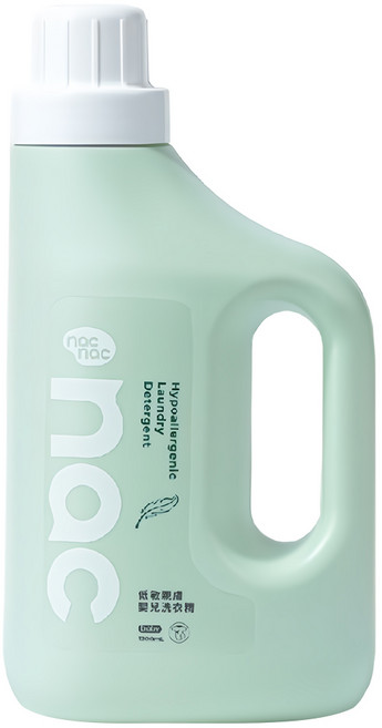 nac nac 低敏親膚嬰兒洗衣精, 1個, 1.2L