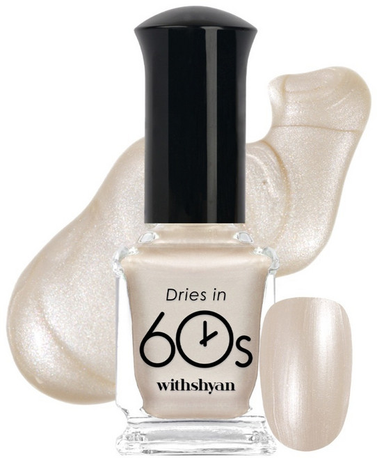 위드샨 60초 매니큐어, M172 크림진주, 9ml, 1개