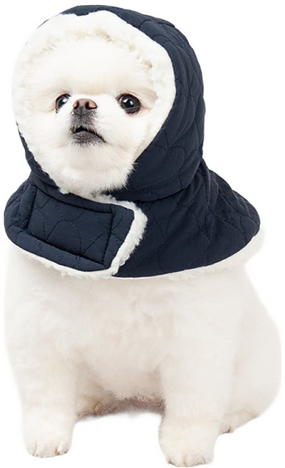 CHOCOPET house 狗狗散步王鋪棉護耳帽, 1個, 海軍藍